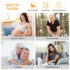Bidet Attachment Non-Electric Fresh Water Bidet Sprayer Toilet Seat Attachment with Self Cleaning Dual Nozzles Cold Warm Water Temperature Pressure Co