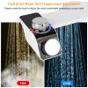 Bidet Attachment Non-Electric Fresh Water Bidet Sprayer Toilet Seat Attachment with Self Cleaning Dual Nozzles Cold Warm Water Temperature Pressure Co