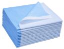 Disposable Stretcher Sheets 40 X 72. Pack of 50 Disposable Bed Sheets 40x72 Blue Bed Covers Tissue/Poly Table Sheets for Hospitals; Salons; Spa Clubs;