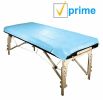Disposable Stretcher Sheets 40 X 72. Pack of 50 Disposable Bed Sheets 40x72 Blue Bed Covers Tissue/Poly Table Sheets for Hospitals; Salons; Spa Clubs;