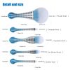 5pcs Makeup Brushes Set for Foundation, Eye Shadow, Blush