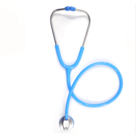 CONTEC SC12 /11 Portable Doctor Stethoscope Medical Cardiology Professional Medical Equipments Medical Devices Student Vet Nurse (Color: SC12 Light Blue)